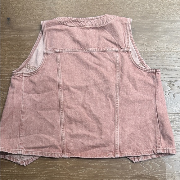 Universal Thread Pink Denim Vest | Size M - Picture 5 of 5